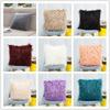 1PC Nordic Posh Style Home Super Soft Plush Faux Fur Throw Pillow Cover Cushion