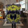 1 шт. Фланелевое одеяло с принтом Wu-Tang Clan, Высокое качество, Для всех сезонов, Декор для дома, Тепло и уют, Идеально для рождественских подарков