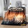 Игра World of Warcraft Принтованное одеяло Детское Теплое Фланелевое Мягкое и Удобное Одеяло Домашнее дорожное одеяло подарок на день рождения