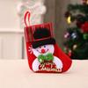 Cartoon Christmas Bags Wrapping Packaging Storage Hanger Socks Letters Sign Goodie Bag Hanging Pendent Candy Snacks New Year