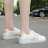 Новая женская одинарная обувь с низким вырезом на плоской подошве на шнуровке с круглым носком вулканизированная обувь на плоской подошве повседневная модная спортивная обувь