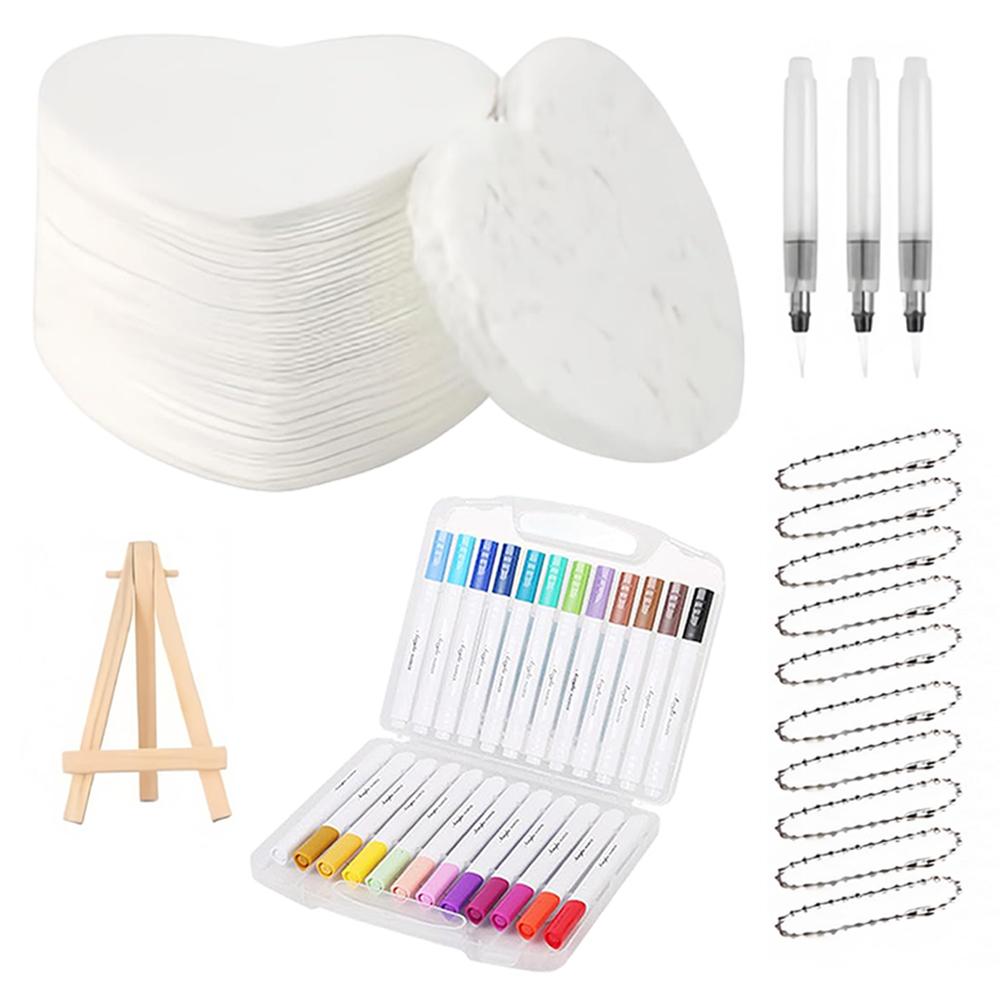 10 шт. Набор для творчества «Сделай сам», бумага с объемной текстурой, 12 маркеров и кисть для воды, набор волшебной объемной краски, набор для объемной живописи с 3D-эффектом