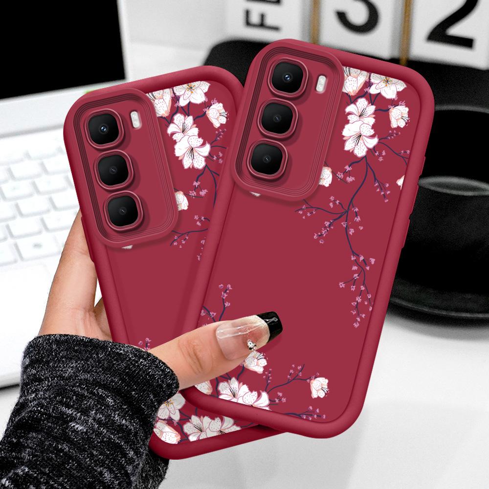 Чехол для телефона 'Цветы весны' для Infinix Hot 60 60I 50 40 40I 30 30I 20 Pro Plus Play 4G 5G Лестница Мягкий чехол