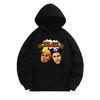 Warriors Splash Brothers hooded sweater men and women trendy basketball sports loose shoulder hoodie jacket