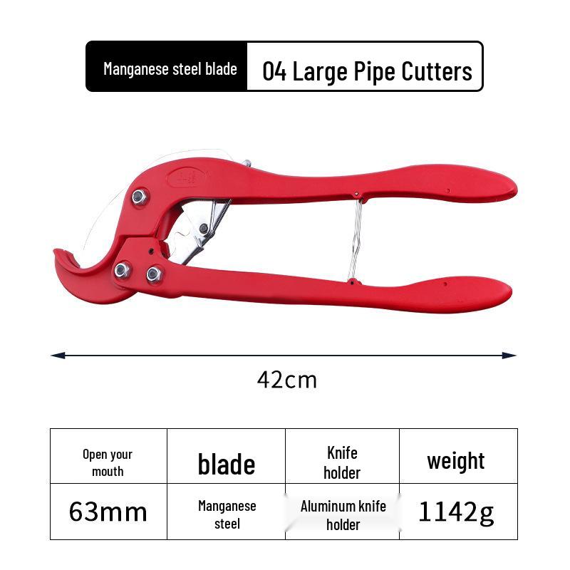 Труборез ПВХ 32мм, 42мм ППР, Ножницы для пластиковых водопроводных труб, Клещи Инструменты для трубопровода