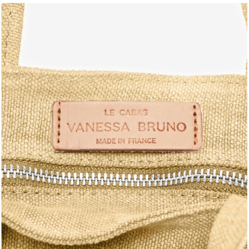 Vanessabruno Cabas Spangled Linen Zipper Tote Bag Mini Xs V40410 248