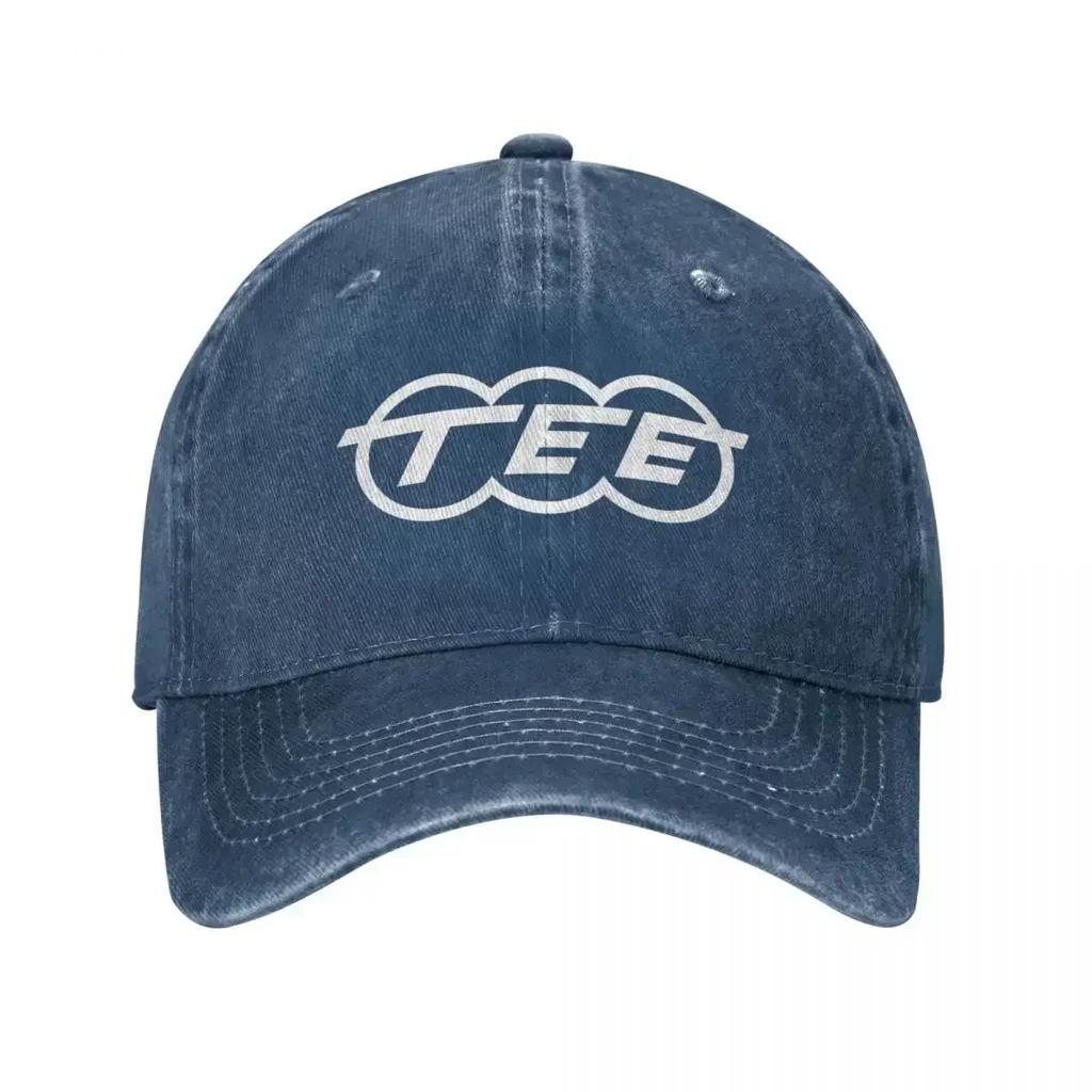 Vintage Trans Europe Express Baseball Cap Unisex Women Distressed Denim Headwear Kraftwerk Band Outdoor Activities Hats Cap