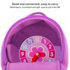 Toddlers Alarms Clock Toy Hour Second Cognition Clocks Toys Preschool Educational Teaching Aids for School Kindergarten