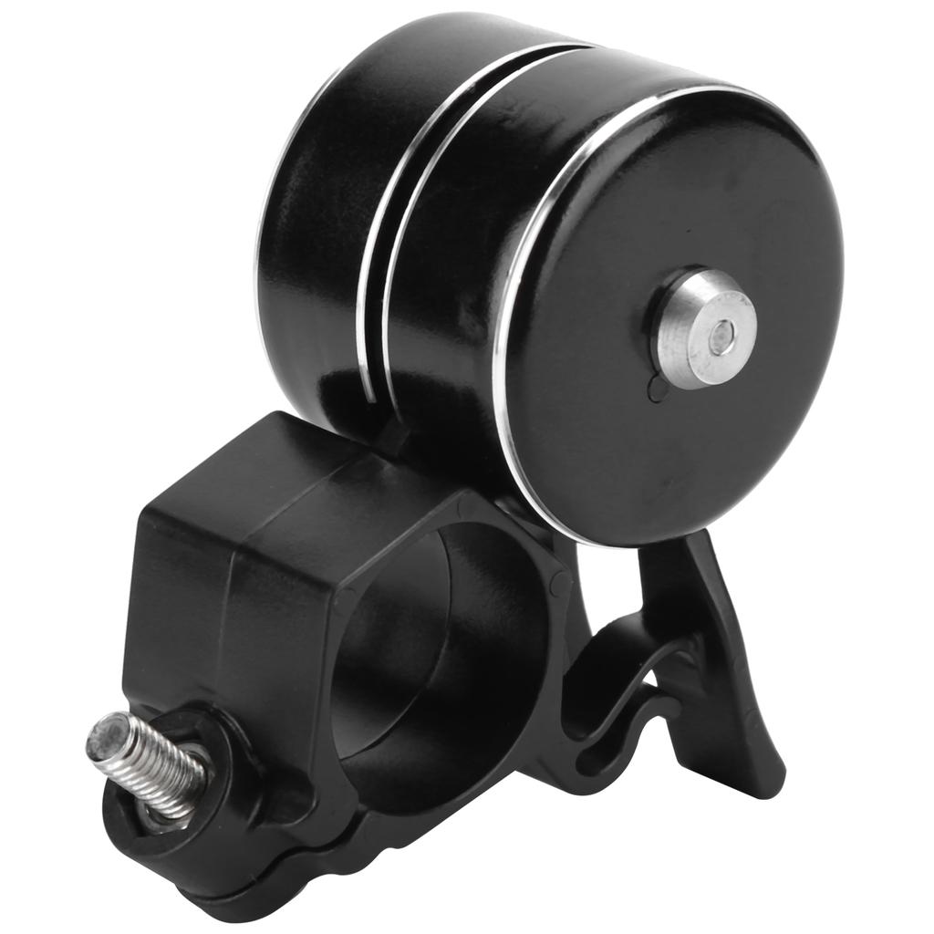 Велосипедный звонок 120 дБ с двойным щелчком, звонок на руль велосипеда, сигнализация, запчасти для велосипеда для безопасности на открытом воздухе, черный