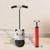 Pogo Jump Ball Bouncing Exercise Boys Girls Board with Light High Jumping Toy for Workout
