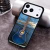 Музыкальный чехол для телефона с изображением скрипки и гитары для iPhone 17 16 15 Pro Max Air 14 13 12 11 Plus Ударопрочный чехол Capa
