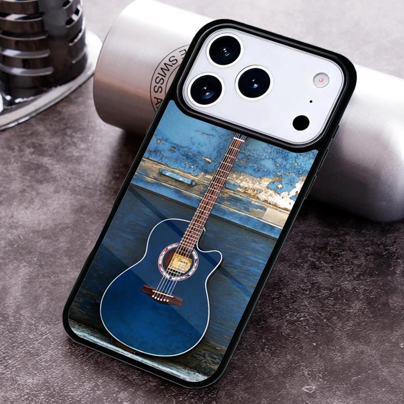 Музыкальный чехол для телефона с изображением скрипки и гитары для iPhone 17 16 15 Pro Max Air 14 13 12 11 Plus Ударопрочный чехол Capa