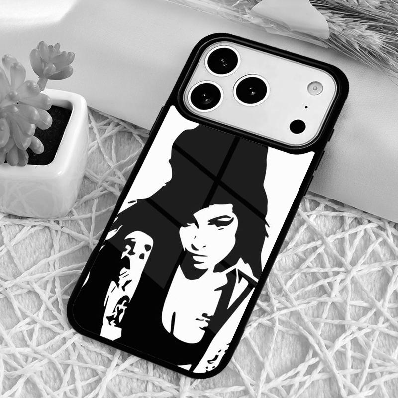 Чехол для телефона Amy Winehouse для iPhone 17 Air 16 15 11 12 14 13 Pro Max Ударопрочный чехол