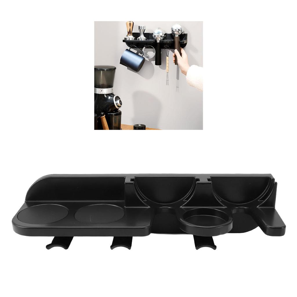 Настенная кофейная станция, органайзер, распределитель кофе, тампер, 58 мм, настенная полка для хранения портафильтра 