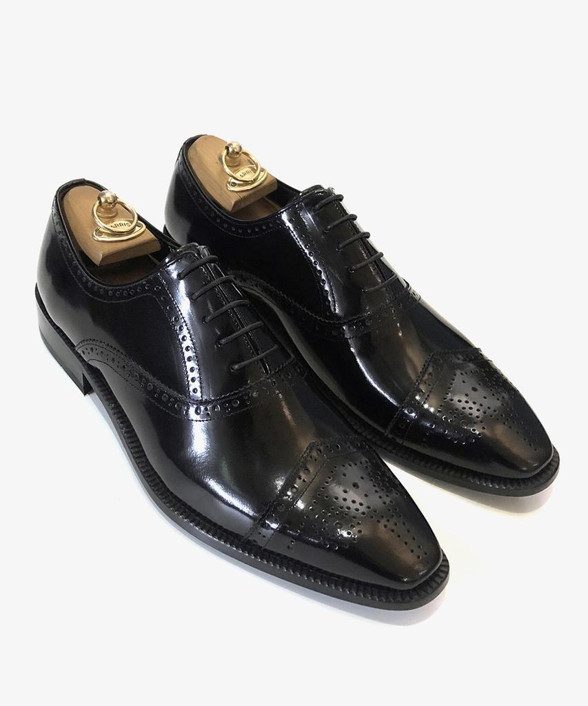 Joenshoe Dignity Diamond Oxford Black Box