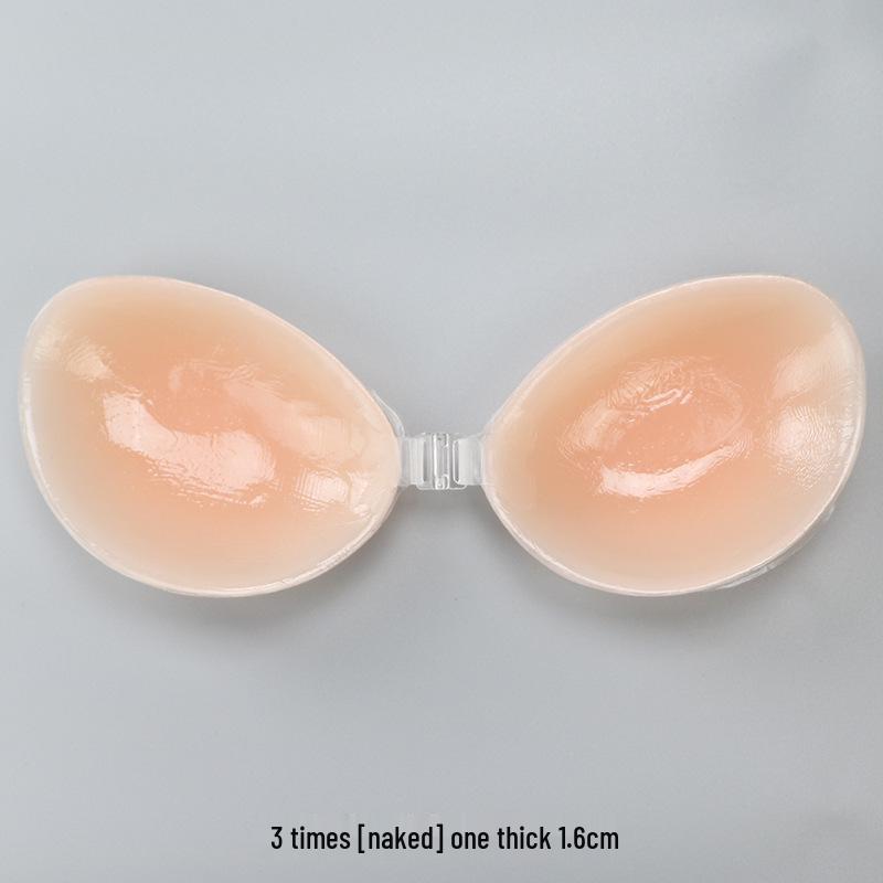 Летний силиконовый бюстгальтер: Невидимые поддерживающие и предотвращающие обвисание накладки на соски для свадебных платьев