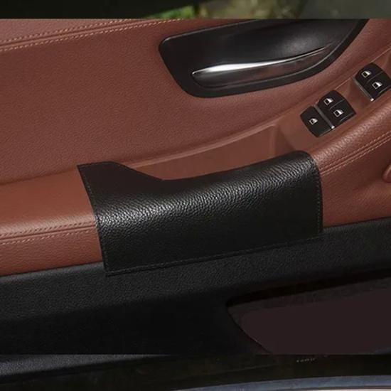 Чехол на подлокотник двери из натуральной кожи для BMW 5 серии F10 F18 2011-2017, чехол на подлокотник левой двери со стороны водителя, панель панели