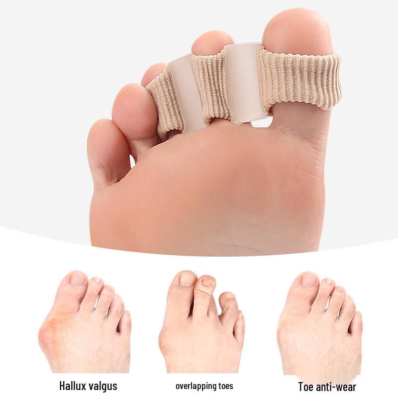 Fiber Toe Separator & Orthotic Sleeve for Bunions and Overlapping Toes