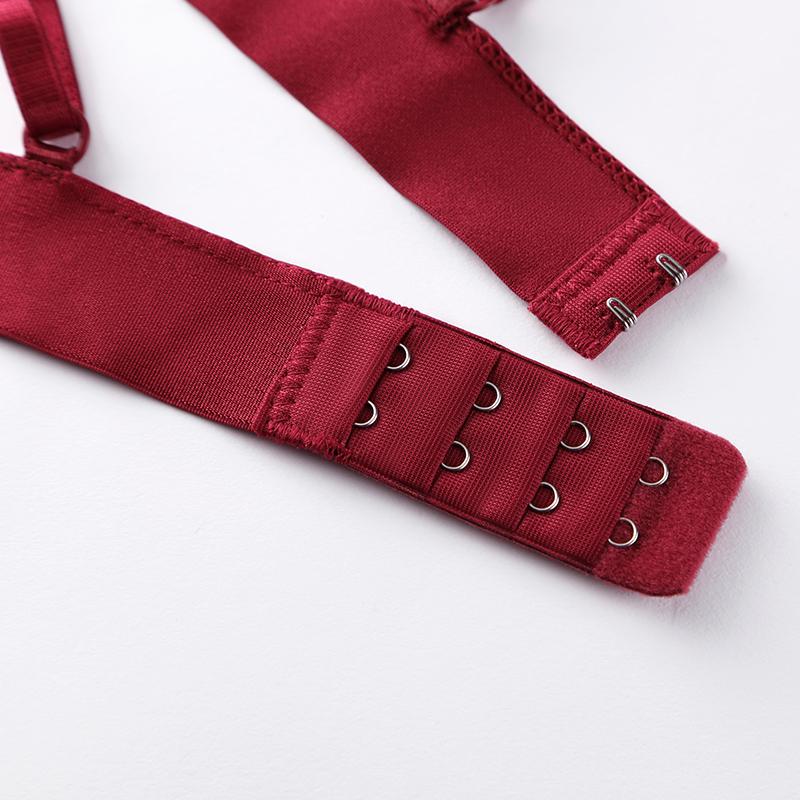 Кружевной бюстгальтер без стального кольца, тонкий, без подкладки под грудь, глубокий V-образный вырез, кружевной цветочный сексуальный бюстгальтер, лифчик-бралетт, нижнее белье