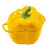 Staub Paprika Cocotte 470 мл Керамическая жаропрочная духовка Yellow Pepper Cocotte Yellow Стильная кухня Новая жизнь [Staub] 40500-324-0 [Товар]