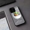 Cute Baby Y-Yoda Phone Case For IPhone 17 Air 16 E Pro Max 15 14 13 Mini 12 Pro 11 Max Plus Black Glass Cover