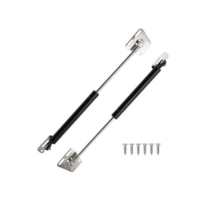 Motoforti Универсальный газовый упор для подъема 12"/285мм 4 фунта/20Н/2кг Углеродистая сталь Черный, Комплект из 2 шт.