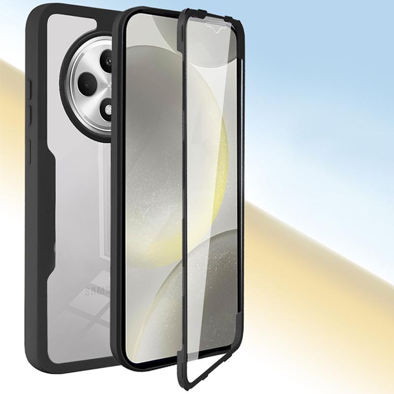 Чехол для телефона OPPO Reno 12F / Reno12 F 360 Полная защита Ударопрочный Противоударный бампер Чехол