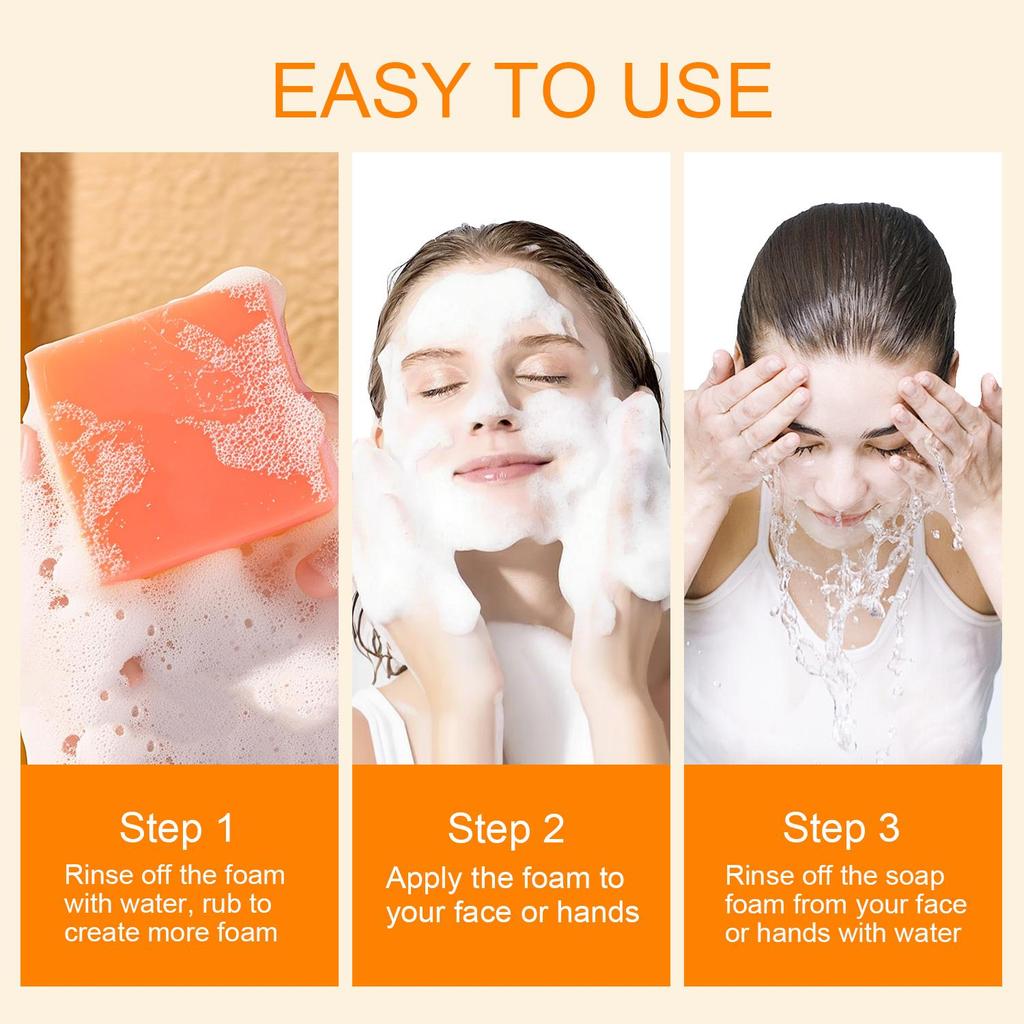 Мыло с койевой кислотой, витаминами С и Е — глубоко очищает кожу, питает ее и предотвращает сухость, сохраняет кожу мягкой и гладкой — подходит для всех типов кожи, 100 г