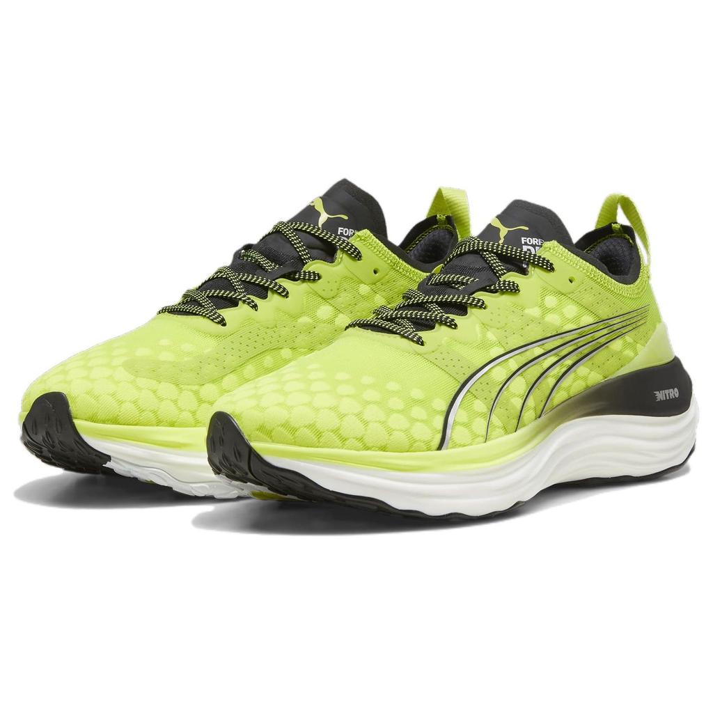 Puma Мужские кроссовки ForeverRun Nitro Lime Pow Green Black White 377757-18