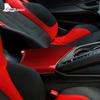Real Hard Carbon Fiber Sticker For Chevrolet Corvette C8 2020 2021 2022 2023 2024 Car Center Armrest Box Interior Accessories