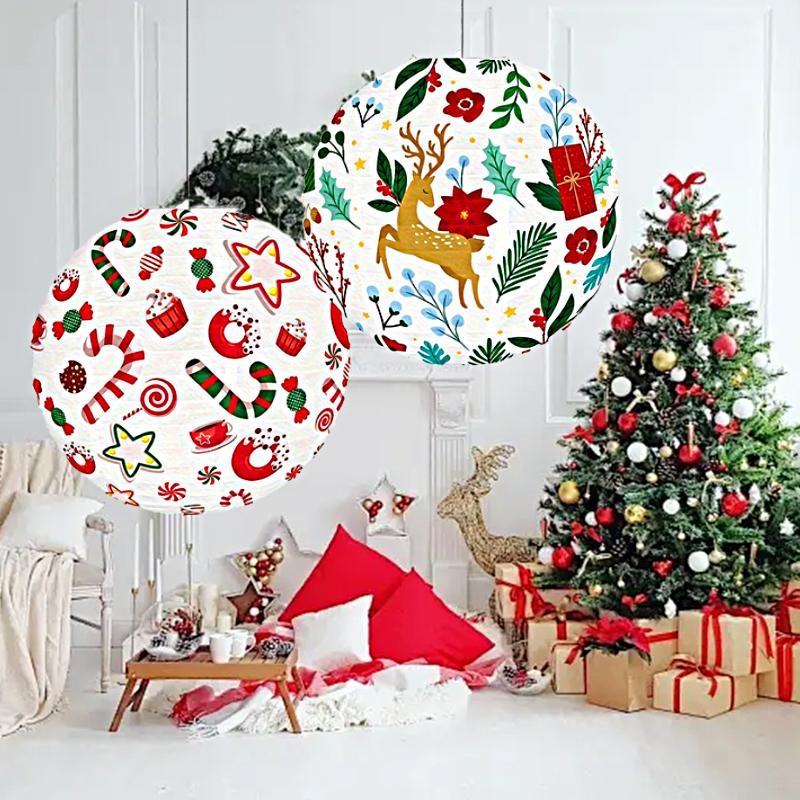 1 шт. конфеты рождественские рождественские фонарики рождественские фонарики рождественские вечеринки рождественские подвески