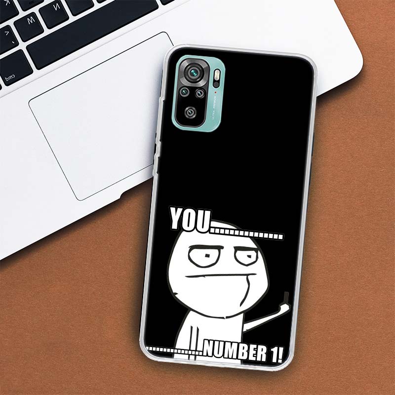 Чехол для телефона Funny Man Than Middle Finger для Xiaomi Redmi 12 12C 10 10C 10A 9T 9C 9A 9 8 8A 7 7A 6 6A K20 K30 K40 Pro S2 Fundas