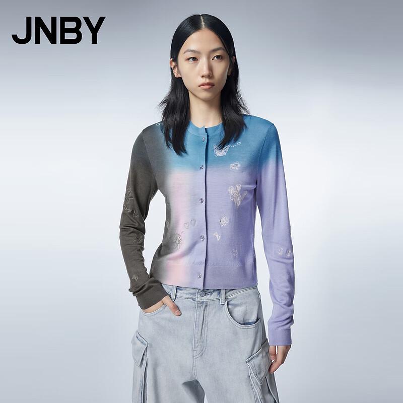 JNBY 2023 Autumn 100% Wool Knit Sweater
