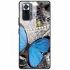 For Redmi Note 10 Pro Note10 Case Tempered Glass Hard Back Cover for Xiaomi Redmi Note 10 Funda Soft Bumper Luxury Note10pro
