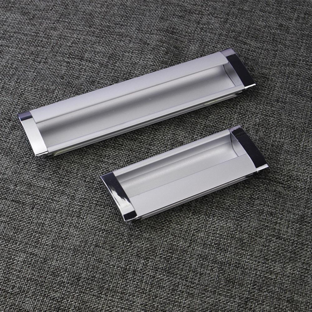 Kitchen Home Decor Cupboard Furniture Cabinet Door Knob Embed Hidden Pulls Door Handle