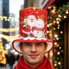 Смешные рождественские ведерные шляпы Мягкая рождественская фотошляпа Праздничные празднования Праздничная шляпа Праздничная вечеринка