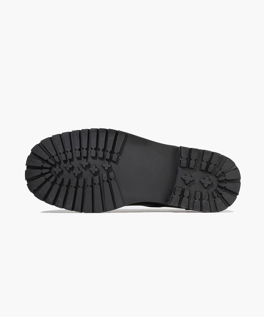 Firenze Atelier [Vibram] Минималистичная Смелая Форма Повседневный Дерби на 5 Шнурках 1080 [Черный Fg]