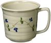 Saikaitoki Hasami Ware Lightweight Mug Approx. 300ml Round Arabesque Blue Made In Japan 74049