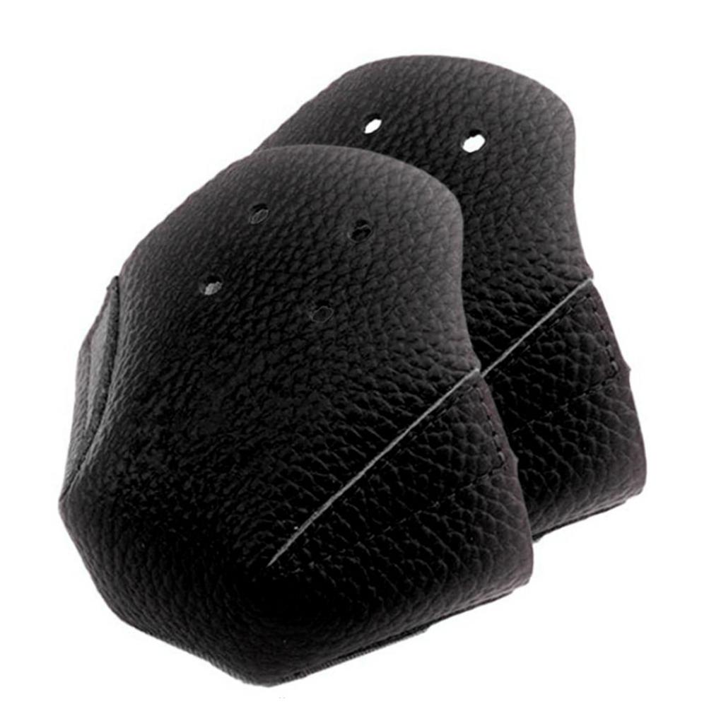 1 пара коньков роликовых противоскользящих для защиты носка стопы с 4 отверстиями кожаные чехлы протекторы для тренировок на открытом воздухе