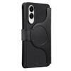 For Samsung Galaxy S25 Edge Case CASENEO MW-02 Detachable Magnetic Leather Flip Phone Cover