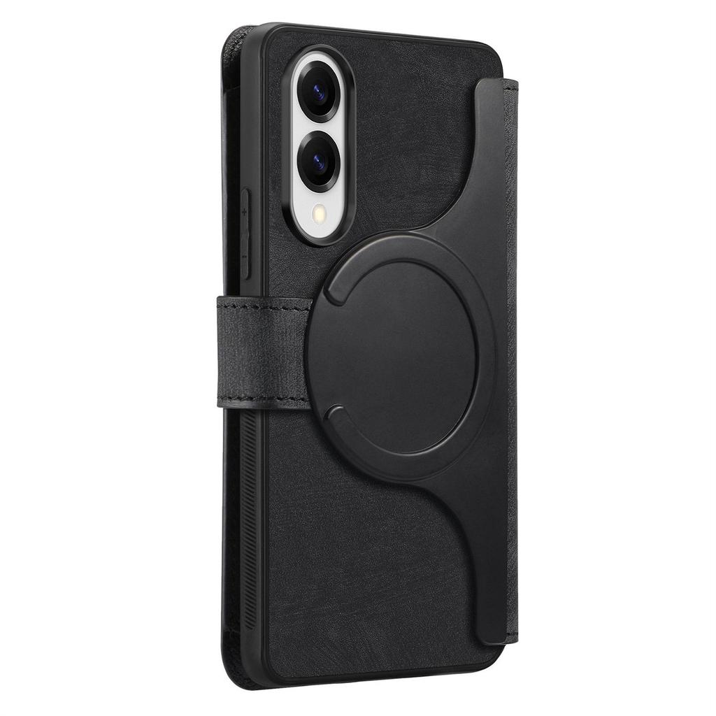 For Samsung Galaxy S25 Edge Case CASENEO MW-02 Detachable Magnetic Leather Flip Phone Cover