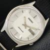 VINTAGE SEIKO AUTOMATIC 7009A JAPAN MENS SILVER COLOR DIAL WATCH A701449-5 R206b-a701449