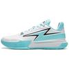 Li Ning Generation Z Wade Comfortable Versatile Non-Slip Wear-Resistant Lightweight Low-Top Basketball Shoes Men Sneaker White Blue ABPU039-4