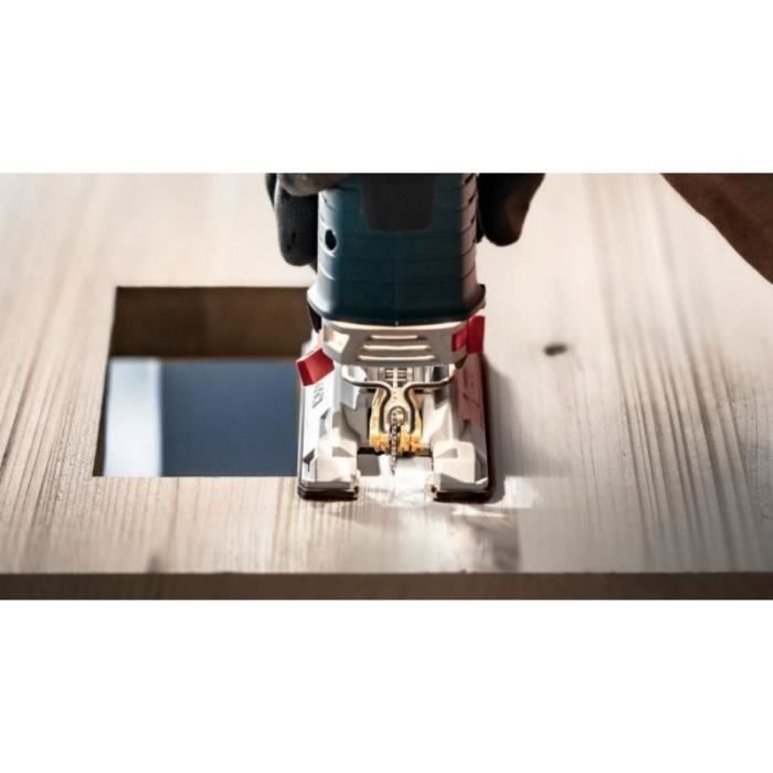 Lames de scie sauteuse - Bosch Expert T308 BP - Précision - Pour bois - Couleur blanche