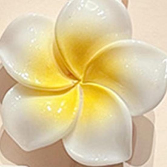 1 пара женских заколок для волос в форме цветка, заколки-автоматы с сильным захватом, декоративные шпильки для волос, пляжный отдых, повседневная вечеринка, аксессуары для волос