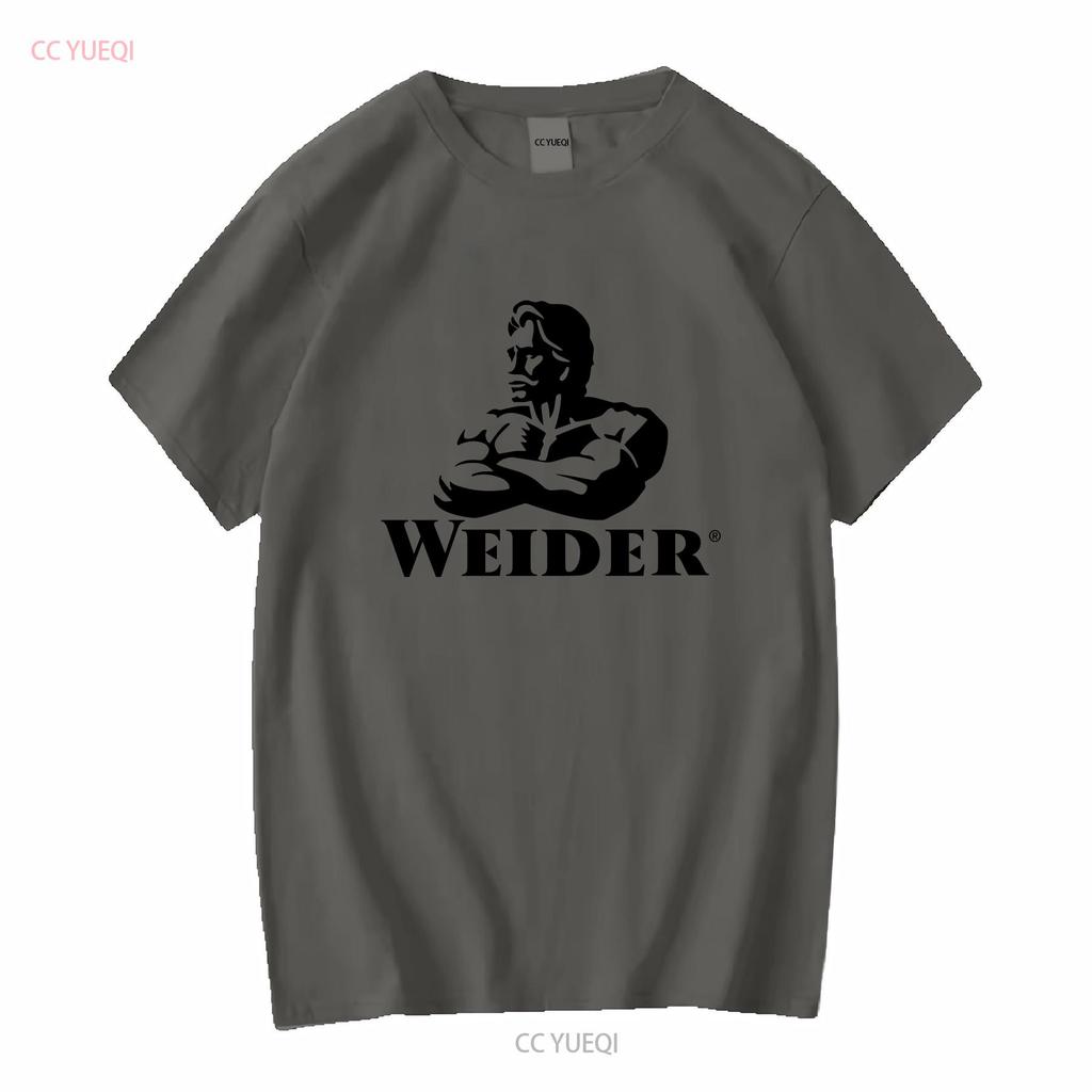 JOE WEIDER Фитнес Бодибилдинг Мягкая футболка винтажная Стиранная с принтом Унисекс мода Удобная Эластичная мужская