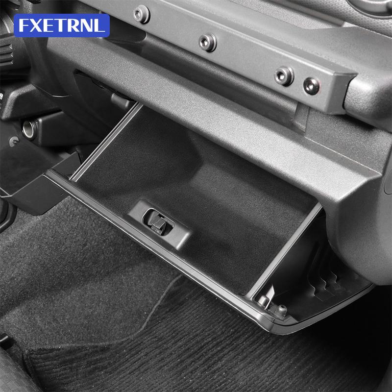 Suede For Suzuki Jimny JB64 JB74 2024 2025-2026 Glove Box Interior Liner Stickers Storage Accessories
