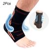2 шт. поддержка голеностопного сустава эластичность бег спорт безопасность под давлением баскетбол лодыжка защита против растяжения лодыжки чехол для ног