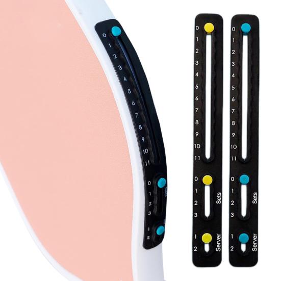 2 шт. Счётчик для пиклбола для ракеток, паддлов, мини-теннисных ракеток, маленький счётчик очков, счётчик для записи очков