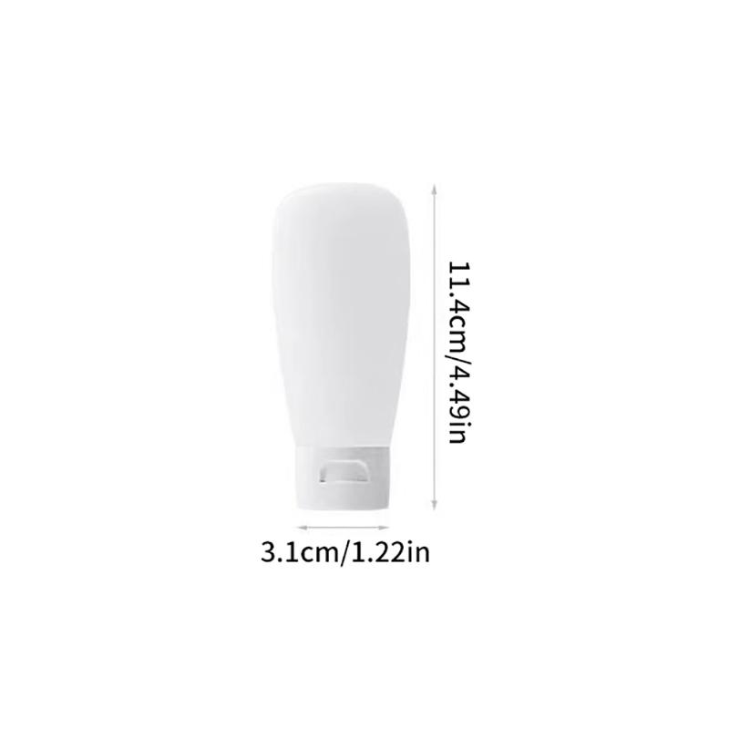 3 шт./набор дорожных многоразовых флаконов, портативный контейнер для шампуня, геля для душа, переносной в самолете